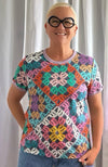 The Good Tee in Granny Squares    PRE-ORDER