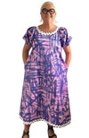 Lucinda dress in Brushstrokes    PRE-ORDER