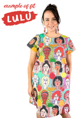 GOOD-TO-GO   Lulu dress in Print Mix   sizes 6, 12, 20