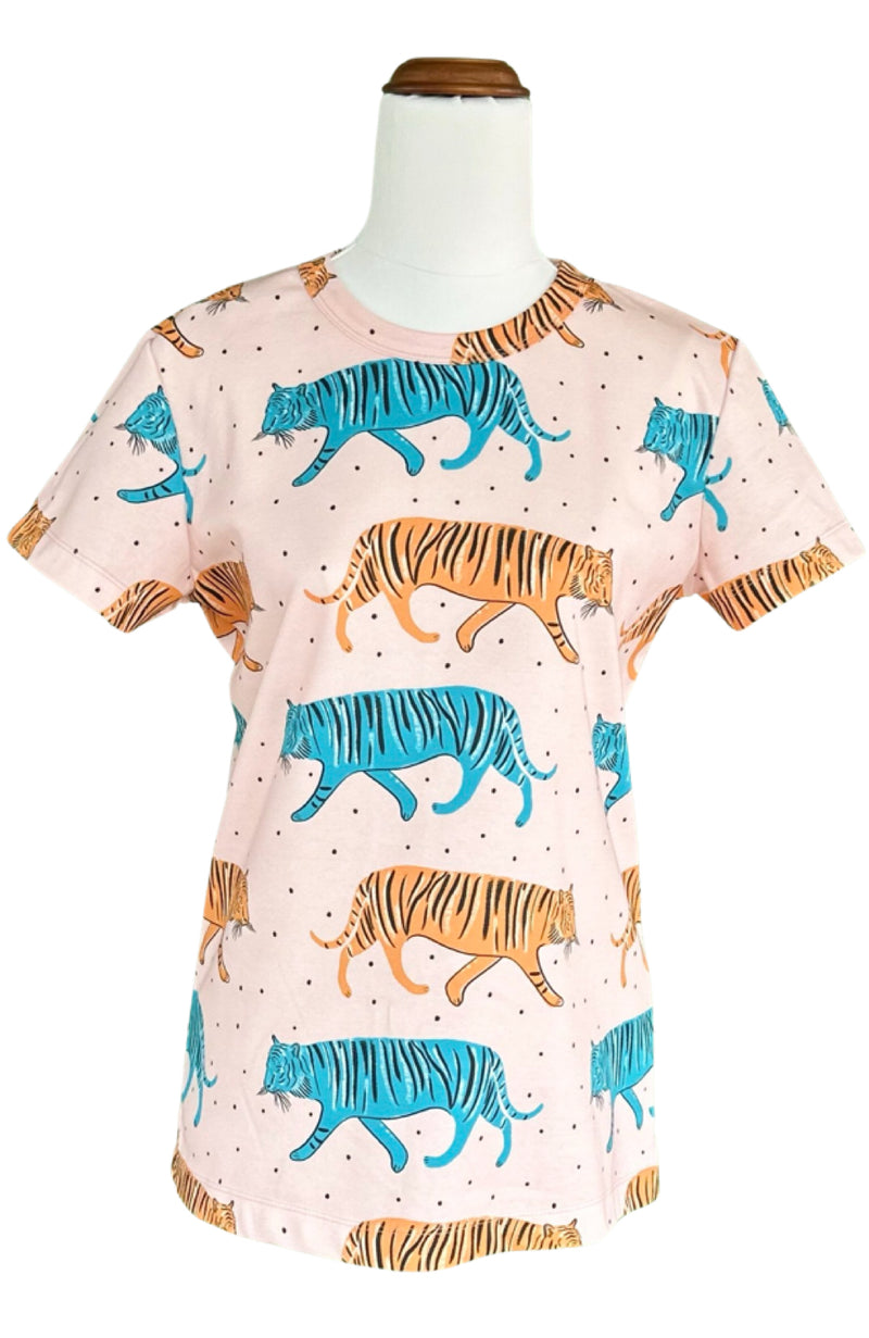 GOOD-TO-GO    The Good Tee in Tigers   sizes 10, 12, 14, 16, 18