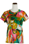 GOOD-TO-GO    The Good Tee in Abstract Vines   size 12, 18, 20